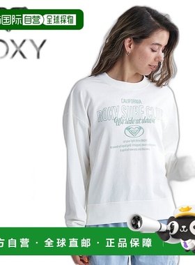 日本直邮 ROXY SURF CLUB L/S 女式 RLT241068 上衣长 T 刺绣休闲