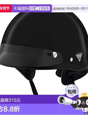 【日本直邮】Komine 越野 摩托车头盔FUJI-300K 轻量 黑色 L复古