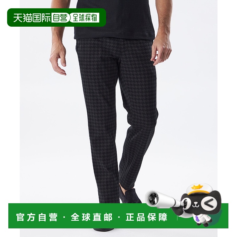 1h可退 日本直邮EPOCA UOMO 男士千鸟格纹休闲长裤 M1R50512__