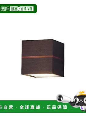 【日本直邮】Panasonic松下 小型支架灯 深棕色主体11x11cm LGB87