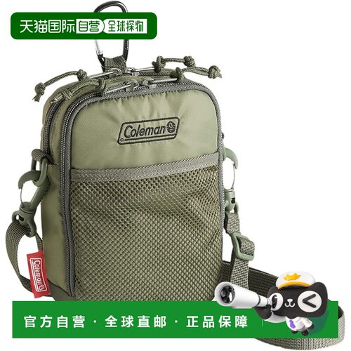 【日本直邮】Coleman科勒曼 斜挎包WALKER S 森林绿 2185764