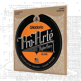 【日本直邮】DAddario达达里奥尼吉他弦EJ43一套木民谣琴吉他弦线