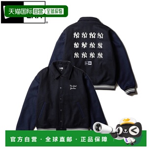 日本直邮New Era 梅尔顿时装外套 纽约洋基队 库珀斯敦 男士女士