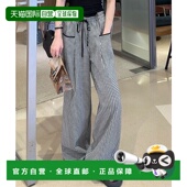 日本直邮deux amour 女士格纹宽松长裤 1h可退 147194839新款