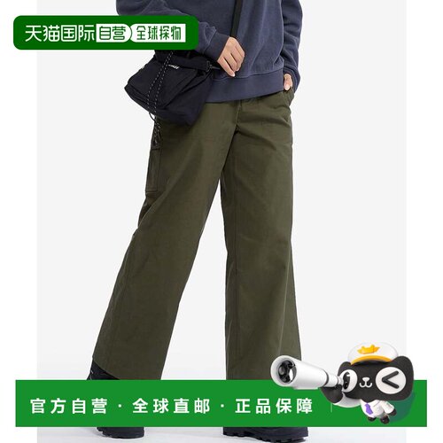 日本直邮AIGLE 阔腿裤 防水 深绿色