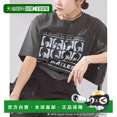 日本直邮JOURNAL STANDARD 女士 BEATLES联名纯棉T恤 26070400331