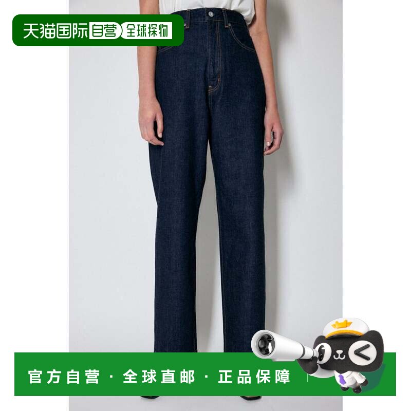 日本直邮MOUSSY HW宽松直筒裤 OW 一次水洗