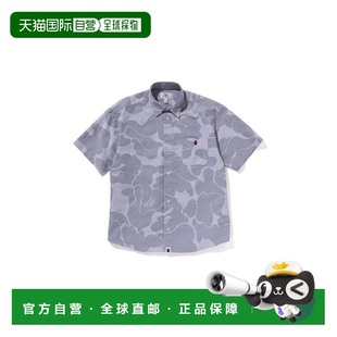 632 BATHING 1K70 001 APE猿人头儿童衬衫 日本直邮