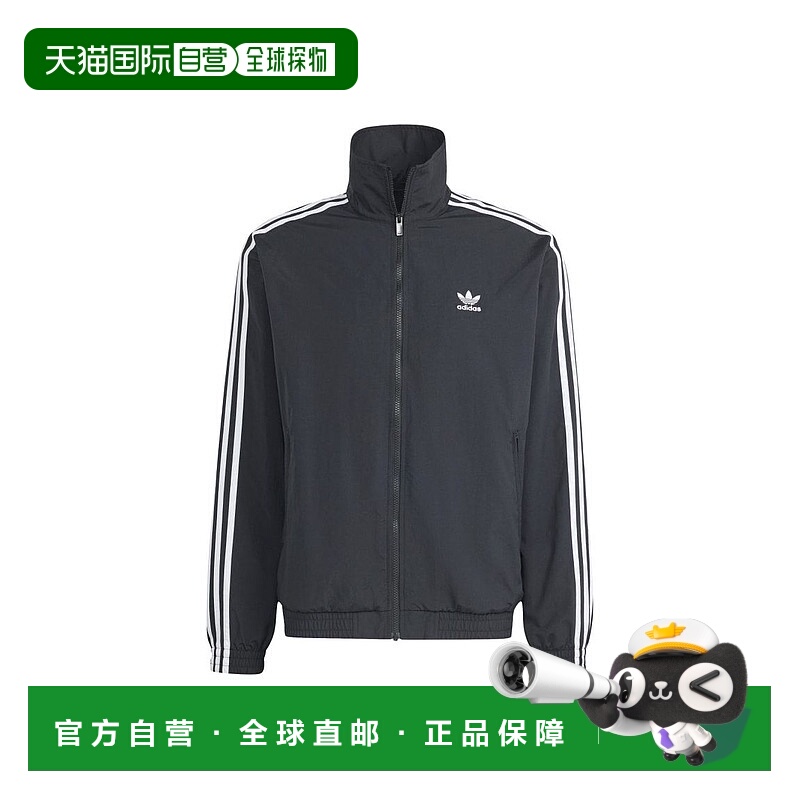 日本直邮adidas三叶草 男士复古跑步夹克 JTC68 IT2491