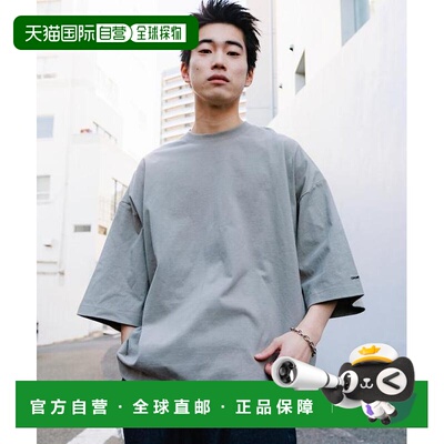1h可退 日本直邮官方授权 FREAK'S STORE 宽松廓形圆领T恤