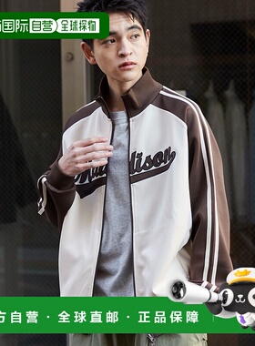 1h可退 日本直邮WEGO 男女同款拉格兰拼色运动外套 WE25SS01M0006