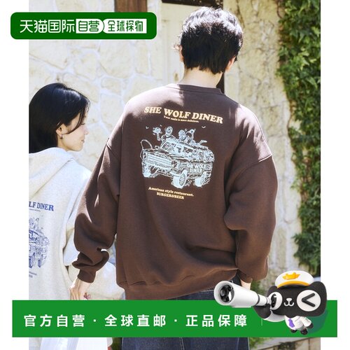 1h可退 日本直邮SHE WOLF DINER×FREAK'S STORE 男女同款 大廓形