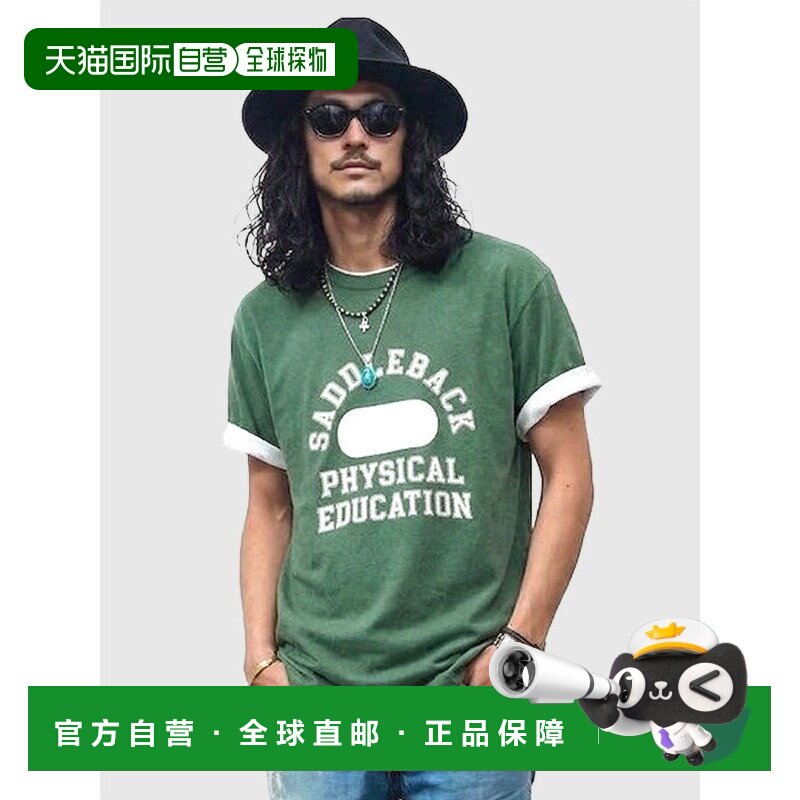 日本直邮CHAMPION TRUE TO ARCHIVES USN 双面T恤70年代复刻版带C