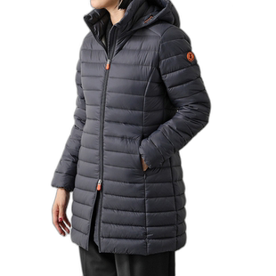 日本直邮SaveTheDuck 女款连帽夹克羽绒服CAROL D47180W GIGA