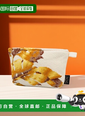 日本直邮FEILER 化妆品袋 TAROVINE 奶油象牙色兼容 Kuroneko Yu-