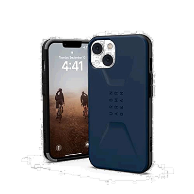 【日本直邮】Urban Armor Gear 苹果14手机壳耐撞击 CIVILIAN蓝色