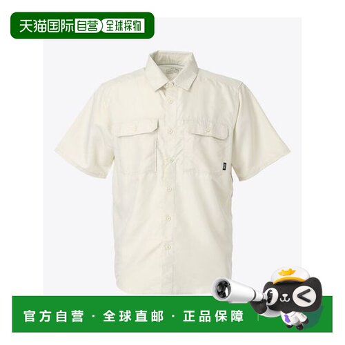 日本直邮 MOUNTAIN HARDWEAR 男款短袖衬衫 徒步户外 石色 OE0969