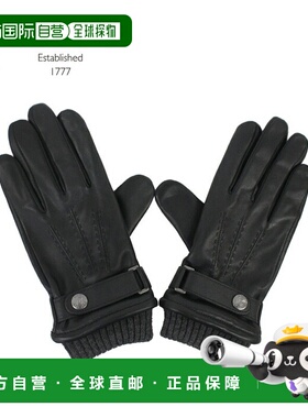 日本直邮DENTS Henley 男士真羊皮触屏科技手套 5-9204
