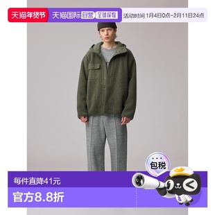 日潮跑腿GU极优男装ENGINEERED GARMENTS加绒加厚运动长裤358660