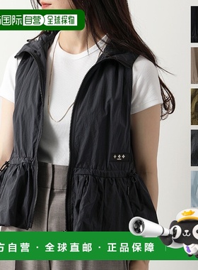 日本直邮TATRAS 背心 NITRA LTAT24S4945-L 女式背心尼龙无袖连帽