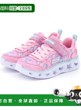 日本直邮SKECHERS 凯利2 Sparkle Flowers儿童运动鞋 女款 [SK693