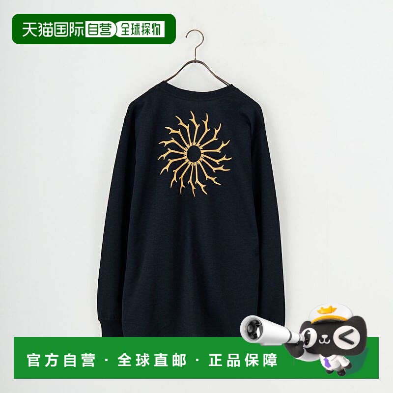 1h可退 日本直邮South2West8 男装 长袖圆领T恤 曲线口袋设计 RW6