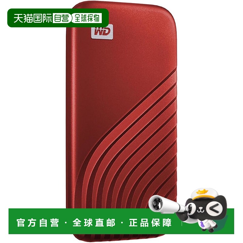 【日本直邮】西部数据外置SSD内存卡WD2TB红USB3.2Gen2 1050MB/秒