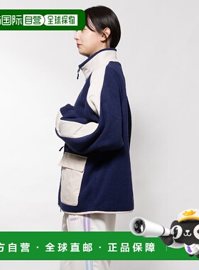 日本直邮NERDY Woven Block Fleece Jacket 夹克 [NE8621EU00581]