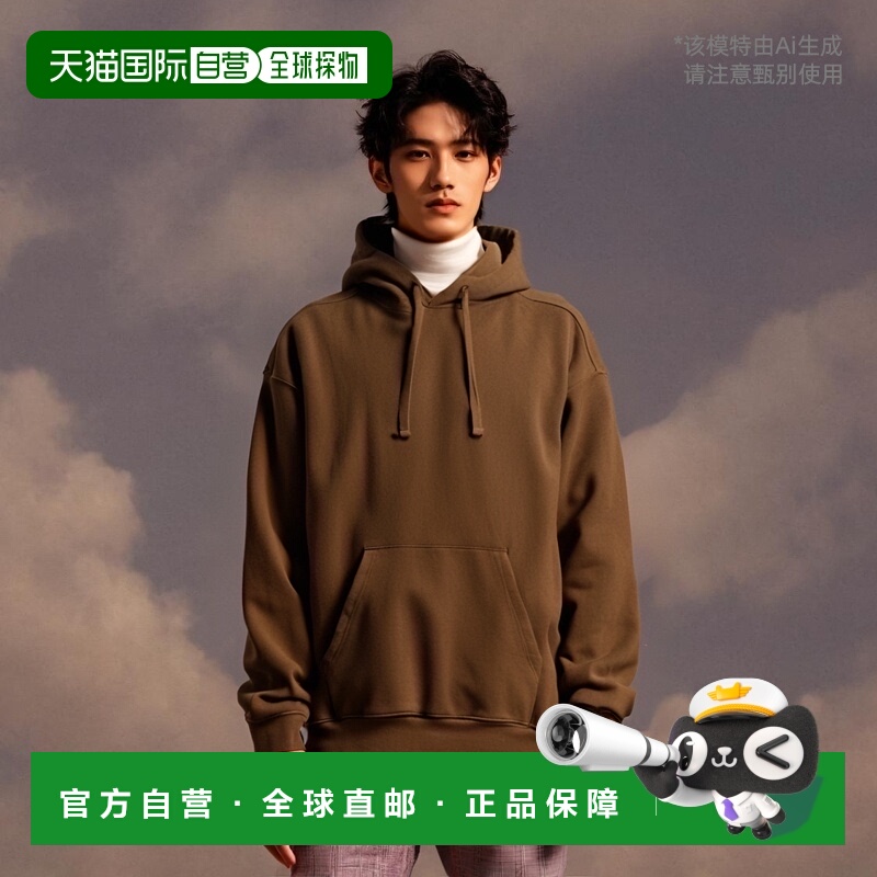 日本直邮CAHLUMN 男士重磅卫衣连帽衫 1023390900028