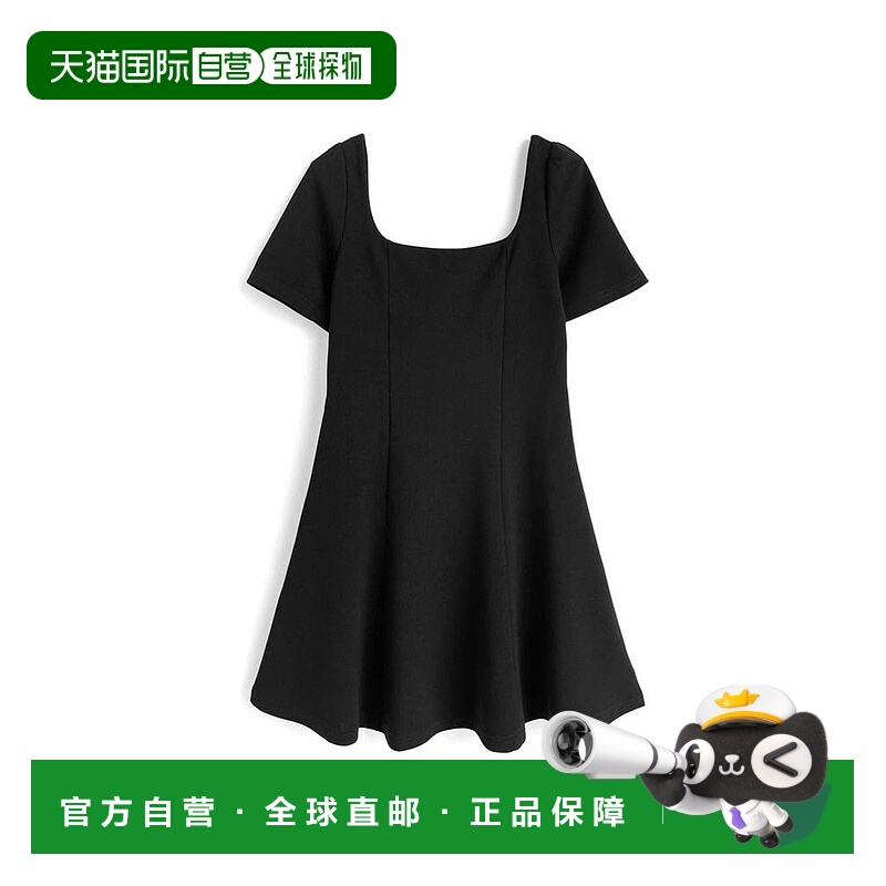 日本直邮日潮 GRL方领迷你连衣裙ks104新款蕾丝