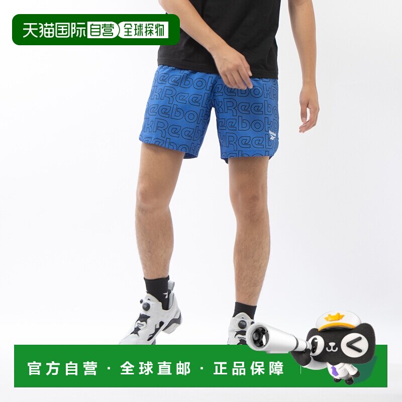 日本直邮Reebok 102223 RI AOP 梭织运动短裤 / RI AOP 梭织运动