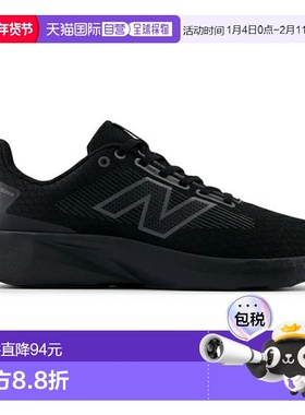 日本直邮New Balance 男士跑步鞋运动鞋俱乐部活动款黑色宽度：2E