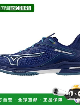 日本直邮 Mizuno 全向黏土男子网球鞋 Wave Exceed Tour6 [61GB24