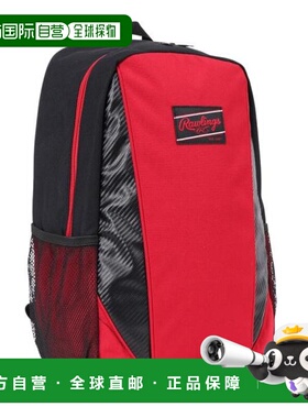 日本直邮Rawlings 30L 青少年棒球背包 EBP15S04-RD [Jr] 红色
