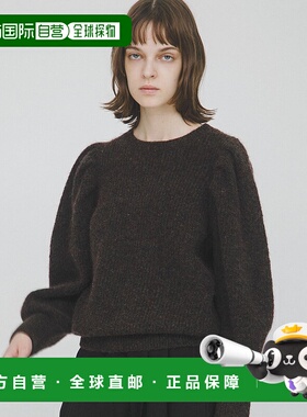 1h可退 日本直邮LAATO 女装 立体褶裥设计 宽松针织上衣 WBA722N1