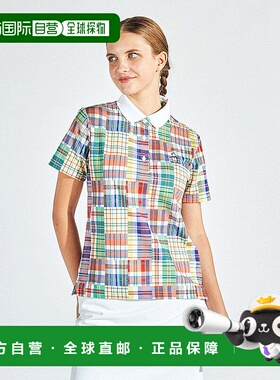 日本直邮Munsingwear 马德拉斯格纹半袖衬衫 [M01871EW013085]