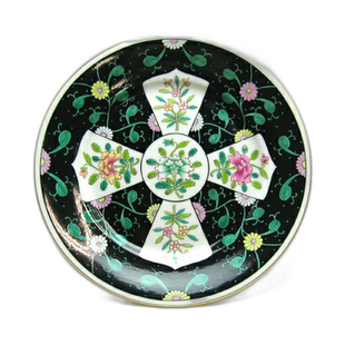 日本直邮HEREND 赫伦德 西安黑 SN 盘子18cm 2518