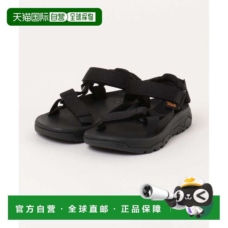 日本直邮TEVA 儿童 凉鞋飓风XLT Jr款 黑色可调节舒适速干 709845