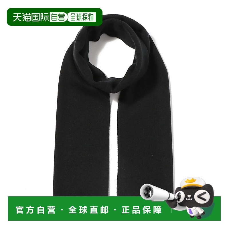 1h可退 日本直邮ESTNATION 男装 全羊绒针织围巾 细款简约设计 52