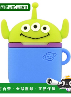 【日本直邮】Gourmandise 盒AirPods 硅胶 三眼仔 绿色 dn-615a