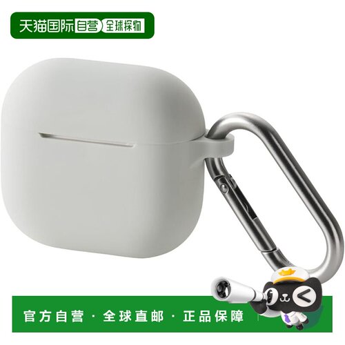 【日本直邮】ELECOM AirPods 第4代 硅胶 壳 AVA-AP06SCGY