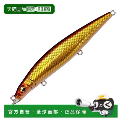 日本直邮Megabass Cookai BRING F 130mm GG 红金闪光