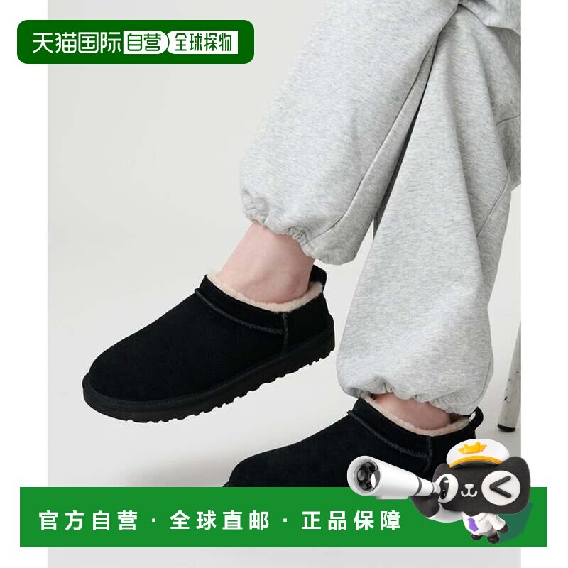 日本直邮UGG 经典短靴 黑色女鞋图片