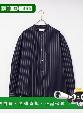 1h可退 日本直邮MANUAL ALPHABET 男士 宽版立领衬衫 MA-S-810