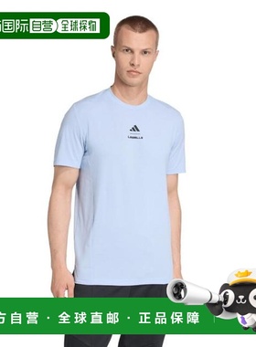 日本直邮adidas Les Mills 图形半袖T恤 [KRL51-KD4346] 男士T恤