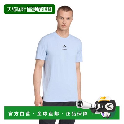 日本直邮adidas Les Mills 图形半袖T恤 [KRL51-KD4346] 男士T恤