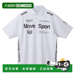 字母徽标Polo衫 日本直邮DESCENTE 联名男士 Sport ST5SHS00M Move