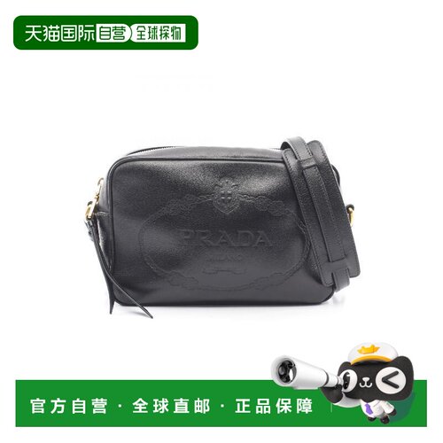 日本直邮中古Prada普拉达女包B级9新Shoulder bag肩包牛皮斜挎包