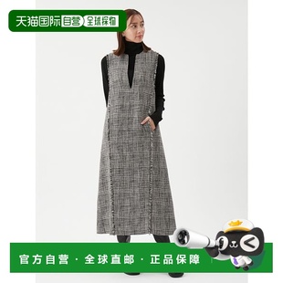 日本直邮Mila 格纹背心裙 Owen 两件套 拼接流苏设计 女装 1h可退