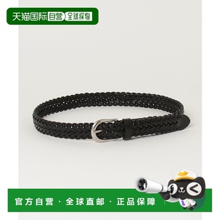 1h可退 日本直邮BEAMS PLUS 男士编织皮带 38520003905牛皮